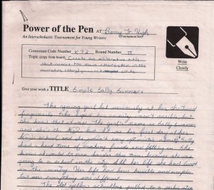 power of the pen